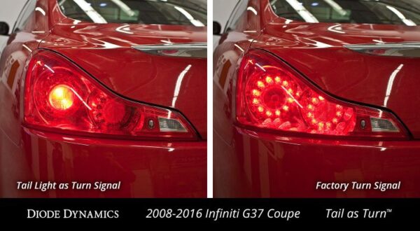 Diode Dynamics: 2008-2016 Infiniti G37 Coupe Tail as Turn™ Module (pair)