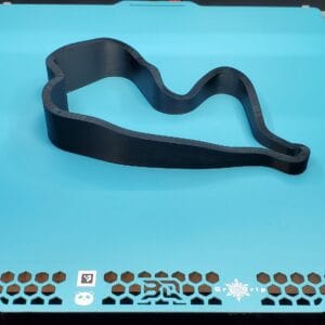 Mosport 3D Printed Race Track (With Elevation) (CTMP)